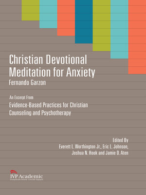 cover image of Christian Devotional Meditation for Anxiety